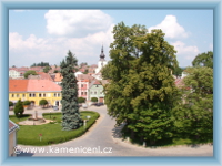 Kamenice nad Lipou - Marktplatz