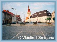 Moravské Budějovice - Stadtplatz