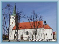 Třešť - Kirche