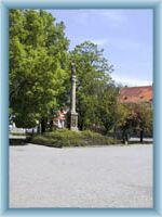 Stadtplatz in Chotěboř