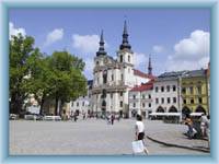 Stadtplatz in Jihlava