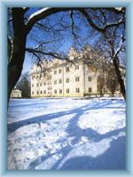 Litomyšl, Schloss im Winter
