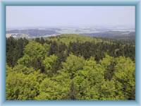 Anblick aus dem Aussichtsturm Pípalka