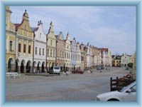 Stadtplatz in Telč